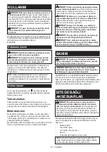 Preview for 70 page of Makita DDF482RT3J Instruction Manual