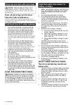 Preview for 6 page of Makita DDF482ZJ Instruction Manual
