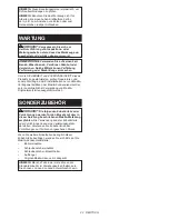 Preview for 22 page of Makita DDF483 Instruction Manual