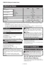 Preview for 4 page of Makita DDF483RAJ Instruction Manual