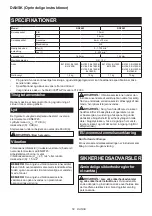 Preview for 50 page of Makita DDF483RFJ Instruction Manual