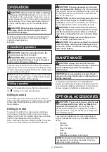 Preview for 9 page of Makita DDF484 Instruction Manual