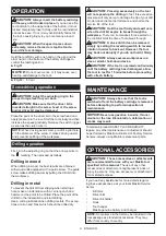 Preview for 8 page of Makita DDF485RFJ Instruction Manual