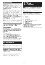 Preview for 9 page of Makita DDF486 Instruction Manual