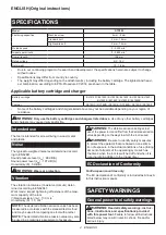 Preview for 72 page of Makita DDF486 Instruction Manual