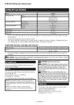 Preview for 4 page of Makita DDF489 Instruction Manual