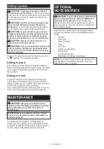 Preview for 10 page of Makita DDF489Z Instruction Manual