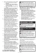 Предварительный просмотр 20 страницы Makita DDF489Z Instruction Manual