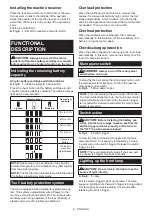 Preview for 8 page of Makita DDG460 Instruction Manual