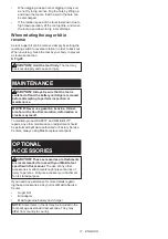 Preview for 11 page of Makita DDG460 Instruction Manual