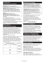 Preview for 25 page of Makita DDG461 Instruction Manual