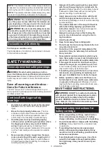 Preview for 6 page of Makita DDG461Z Instruction Manual