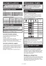 Preview for 22 page of Makita DDG461Z Instruction Manual