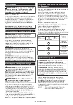 Preview for 48 page of Makita DDG461Z Instruction Manual