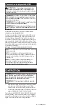 Preview for 16 page of Makita DEABL1055B Instruction Manual