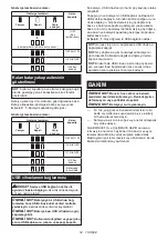 Preview for 54 page of Makita DEABL1055B Instruction Manual