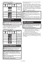 Preview for 62 page of Makita DEABL1055B Instruction Manual