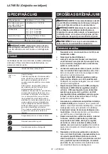 Preview for 67 page of Makita DEABL1055B Instruction Manual