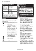 Preview for 97 page of Makita DEABL1055B Instruction Manual