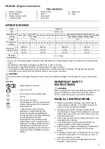 Preview for 3 page of Makita DEADML808 Instruction Manual