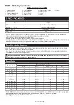 Preview for 23 page of Makita DEADML812 Instruction Manual