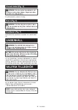 Preview for 57 page of Makita DEADML812 Instruction Manual