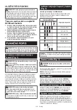 Preview for 101 page of Makita DEADML812 Instruction Manual