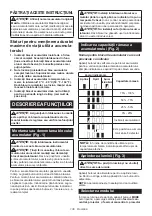 Preview for 136 page of Makita DEADML812 Instruction Manual