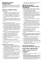 Preview for 4 page of Makita DEBDML806 Instruction Manual