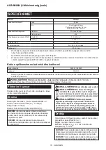 Preview for 18 page of Makita DF001G Instruction Manual