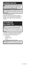 Предварительный просмотр 26 страницы Makita DF001GM201 Instruction Manual