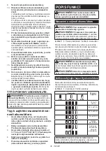 Preview for 36 page of Makita DF001GM201 Instruction Manual