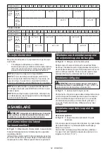 Preview for 54 page of Makita DF001GZ Instruction Manual