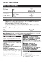 Preview for 56 page of Makita DF001GZ Instruction Manual