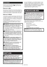 Preview for 63 page of Makita DF001GZ Instruction Manual