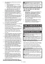 Предварительный просмотр 57 страницы Makita DF002G Instruction Manual