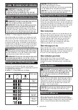 Preview for 21 page of Makita DF002GD201 Instruction Manual