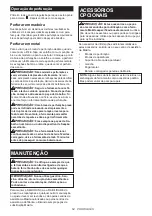 Предварительный просмотр 54 страницы Makita DF002GD201 Instruction Manual