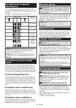 Preview for 58 page of Makita DF002GD201 Instruction Manual