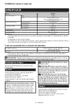 Preview for 42 page of Makita DF002GZ Instruction Manual