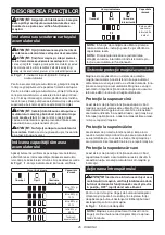 Preview for 45 page of Makita DF002GZ Instruction Manual