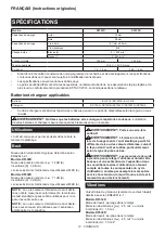 Preview for 12 page of Makita DF032D Instruction Manual