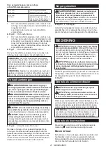 Preview for 41 page of Makita DF032D Instruction Manual