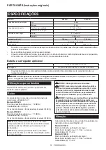 Preview for 51 page of Makita DF032D Instruction Manual