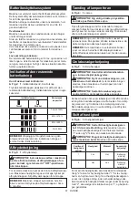 Preview for 61 page of Makita DF032D Instruction Manual