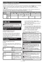 Preview for 62 page of Makita DF032D Instruction Manual