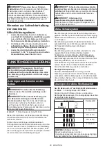 Preview for 20 page of Makita DF032DSAE Instruction Manual