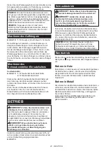 Preview for 23 page of Makita DF032DSAE Instruction Manual