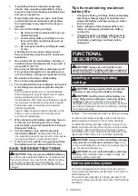 Предварительный просмотр 8 страницы Makita DF033DSAE Instruction Manual