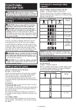 Preview for 6 page of Makita DF033DZ Instruction Manual